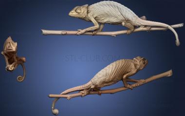 3D model Chameleon (STL)